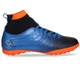 Сороконожки обувь футбольная с носком Pro Action ROYAL/BLK/ORG размер 45 (верх-PU, подошва-RB, синий-черный-оранжевый) (PRO-823-26_45) - изображение 1