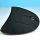 Мишка комп'ютерна бездротова вертикальна JEQANG JW-585 Bluetooth BT3.0 BT5.2 RGB Blue з вбудованим акумулятором Black - зображення 5