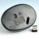 Мишка комп'ютерна бездротова вертикальна JEQANG JW-582 Bluetooth BT3.0 BT5.2 з вбудованим акумулятором Black - зображення 6