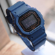 Противоударные часы мужские наручные Casio G-Shock DW-5600BBM-2ER с полимерным ремешком - изображение 2