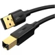 Кабель UGREEN US135 USB 2.0 AM to BM Print Cable 1m (Black) (UGR-20846) - изображение 2
