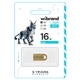 Флеш-накопичувач Wibrand USB 2.0 Lynx 16Gb Gold (WI2.0/LY16M2G) - изображение 2