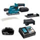 Шліфмашина вібраційна акумуляторна Makita DBO381ZU BEO1 (93x228 мм, 4000-12000 хв-1, AWS, BL, LXT) - зображення 1