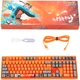 Клавиатура Akko 3108 V2 Naruto CS Pink V2 (6925758683456) Orange - изображение 9