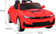 Samochód elektryczny Ramiz Chevrolet Camaro 2SS Czerwony (5903864951486) - obraz 2