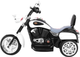 Електромотоцикл Ramiz Chopper Night Bike Білий (5903864907506) - зображення 4