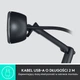 Веб-камера Logitech HD Webcam C505 (960-001364) - изображение 7