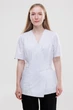 Кофта медицинская, рабочая Verona Белая 48-50 - изображение 6