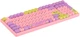 Клавіатура AKKO 3098S Patrick RGB CS Starfish Hot-Swap (6925758613927) Pink - зображення 4