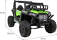 Електромобіль позашляховий Ramiz Buggy UTV Зелений (5903864913798) - зображення 2