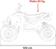 Quad elektryczny Ramiz McLaren Racing MCL 35 Szary (5903864941265) - obraz 3