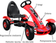 Gokart na pedały Ramiz Racing XL Czerwony (5903864909708) - obraz 2