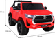 Електромобіль Ramiz Toyota Hilux Червоний (5903864955415) - зображення 11