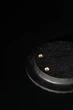 Дизайнерська меблева ручка з дерева 180 мм BUTTON MOON black - зображення 6