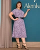 Плаття Alenka Plus 14474, 56, лаванда - изображение 3