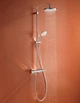 Душевая система с термостатом GROHE Tempesta System с верхним душем латунь хром 26811001 - изображение 2