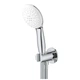 Душевой набор GROHE Tempesta с ручной лейкой и шлангом с держателем хром 26406003 - изображение 3
