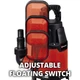 Насос погружной дренажный EINHELL центробежный GC-DP 3325 330Вт Hmax 6м 9.5м³/ч для грязной воды 4181530 - изображение 7
