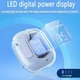 Беспроводные наушники TWS T2 с прозрачным зарядным кейсом вакуумные bluetooth 5.0 LED цифровой дисплей 517 Black - изображение 4