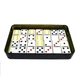 Настільна гра Доміно Double Six Dot Dominoes Set Red у жерстяному боксі - зображення 3