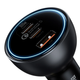 Автомобильное зарядное устройство с кабелем Baseus TZCCZM-0G 2Type-c/USB 160W Серое - изображение 5