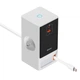 Сетевое Зарядное Устройство Baseus PSLR000602 65W с кабелем Type-C Белое - изображение 5
