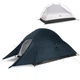 Легкая одноместная палатка с футпринтом Naturehike Cloud Up 1 обновлена NH18T010-T, 20D, темно-синяя - изображение 2