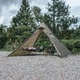 Палатка с острой верхушкой Naturehike CNK2300ZP025, коричневая - изображение 6