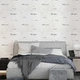 Панель стеновая самоклеющая декоративная 3D Sticker Wall 700х700х4мм надпись с серебром (D) SW-00001980 - изображение 5