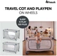 Детский манеж Hauck Sleep N Play Go Plus Dusty Blue (60089-4) - изображение 4