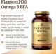 Лляна олія, Solgar, Flaxseed Oil, 1250 мг, 100 капсул - зображення 6