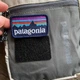 Сумка патагония Patagonia барсетка мужская с шевроном сіра. Мессенджер через плечо - изображение 2