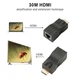 Удлинитель HDMI 4K 2K видео сигнала по UTP кабелю по одной витой паре передатчик преобразователь HDMI Extender rj45 по локальной сети CAT5e/6 (XU19) - изображение 5