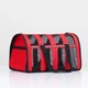 Сумка переноска для кошек и собак 49x28x27 см CosmoPet CP-46 L Red - изображение 2