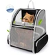 Рюкзак-переноска для котів та собак CosmoPet CP-42 41 х 28 х 35 см Чорний - зображення 4