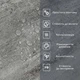 Самоклеящаяся виниловая плитка в рулоне 0,6*3m*2мм Глянец (D) SW-00002061 - изображение 5