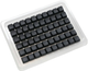 Набір кейкапів для клавіатури Ducky Blank 132 Cherry Profile PBT Black (100352921) - зображення 2