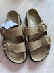 Шлепанцы Mango 37010655 41 р. - 26,5см Хаки - изображение 6
