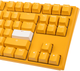 Klawiatura przewodowa Ducky One 3 TKL US Cherry MX Brown USB Yellow (100042998) - obraz 6