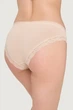 Классические женские трусики слип из хлопка бежевые Jadea 518 3/M - изображение 2