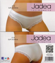 Классические женские трусики слип из хлопка и модала белые Jadea 518 4/L - изображение 5