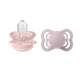 Пустышка BIBS Supreme Blossom + Lilac Silicone 0-6мес. 2 шт. - изображение 2