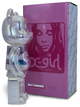 Статуетка Bearbrick X-Girl White 400% 28 см Medicom Toy Барвисто прозорий - зображення 4