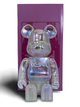 Статуетка Bearbrick X-Girl White 400% 28 см Medicom Toy Барвисто прозорий - зображення 8