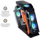 Корпус QUBE STALKER Black-Orange + Набір кабелів для блоку живлення Black-Orang (STALKER_FMBU3) - зображення 7