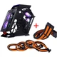 Корпус QUBE STALKER Black-Orange + Набір кабелів для блоку живлення Black-Orang (STALKER_FMBU3) - зображення 12
