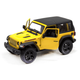 Джип "Kinsmart" Jeep Wrangler желтый (1:34) KT5412WB - изображение 2