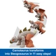 Динозавр Карнотавр и Стегозавр Jurassic World Carnotaurus to Stegosaurus Fierce Changers 2-in-1 Dinosaur Figure - изображение 2