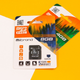 Карта Памяти Mibrand MicroSDHC 8gb 10 Class & Adapter Цвет Черный - изображение 3