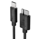 Кабель передачи данных для внешних жестких дисков USB Type-C - USB Micro-B 23см 5 Гбит/с - изображение 3